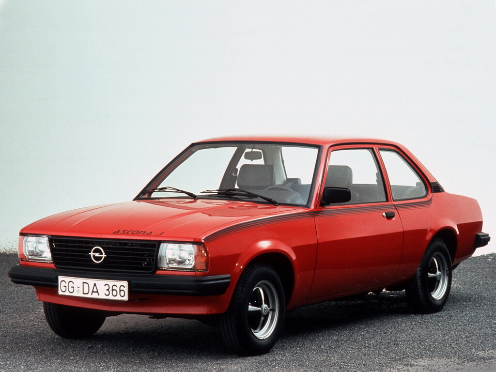 Opel Ascona 2 поколение, рестайлинг, купе (09.1979 - 08.1981)